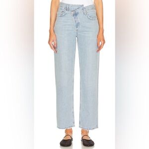 AGOLDE Criss cross jeans